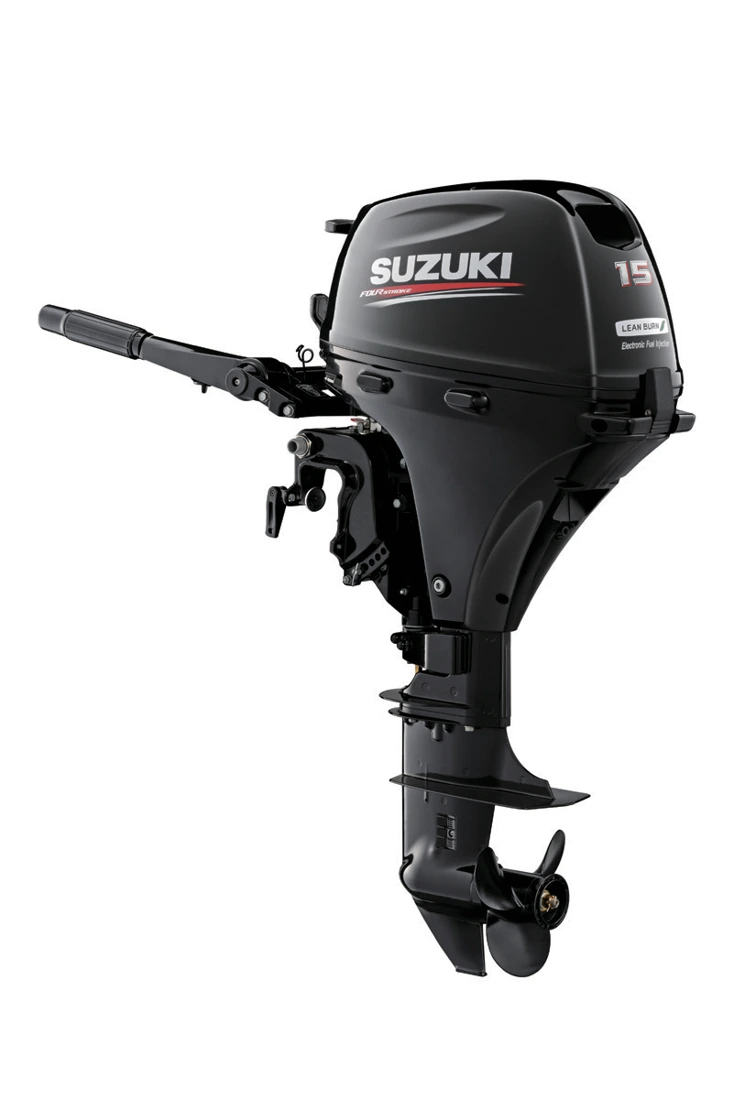 Suzuki DF15A — Pearl Nebular Black, catalogue photo