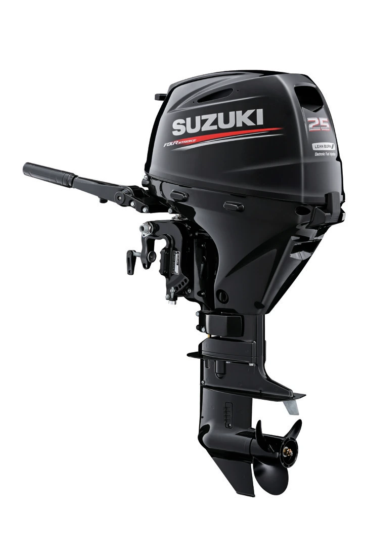 Suzuki DF25A — Pearl Nebular Black, catalogue photo