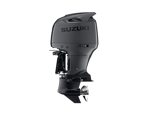 Suzuki DF250AUN — black, real official Suzuki Marine UK model photograph